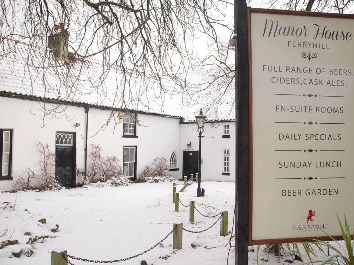 Отель The Manor House Ferryhill Экстерьер фото